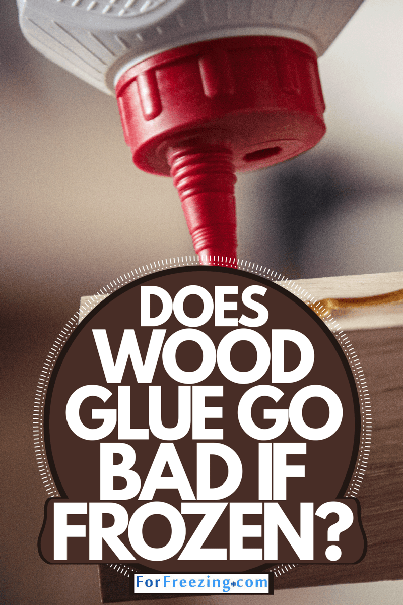 Wood glue being applied to a piece of wood, Does Wood Glue Go Bad If Frozen?